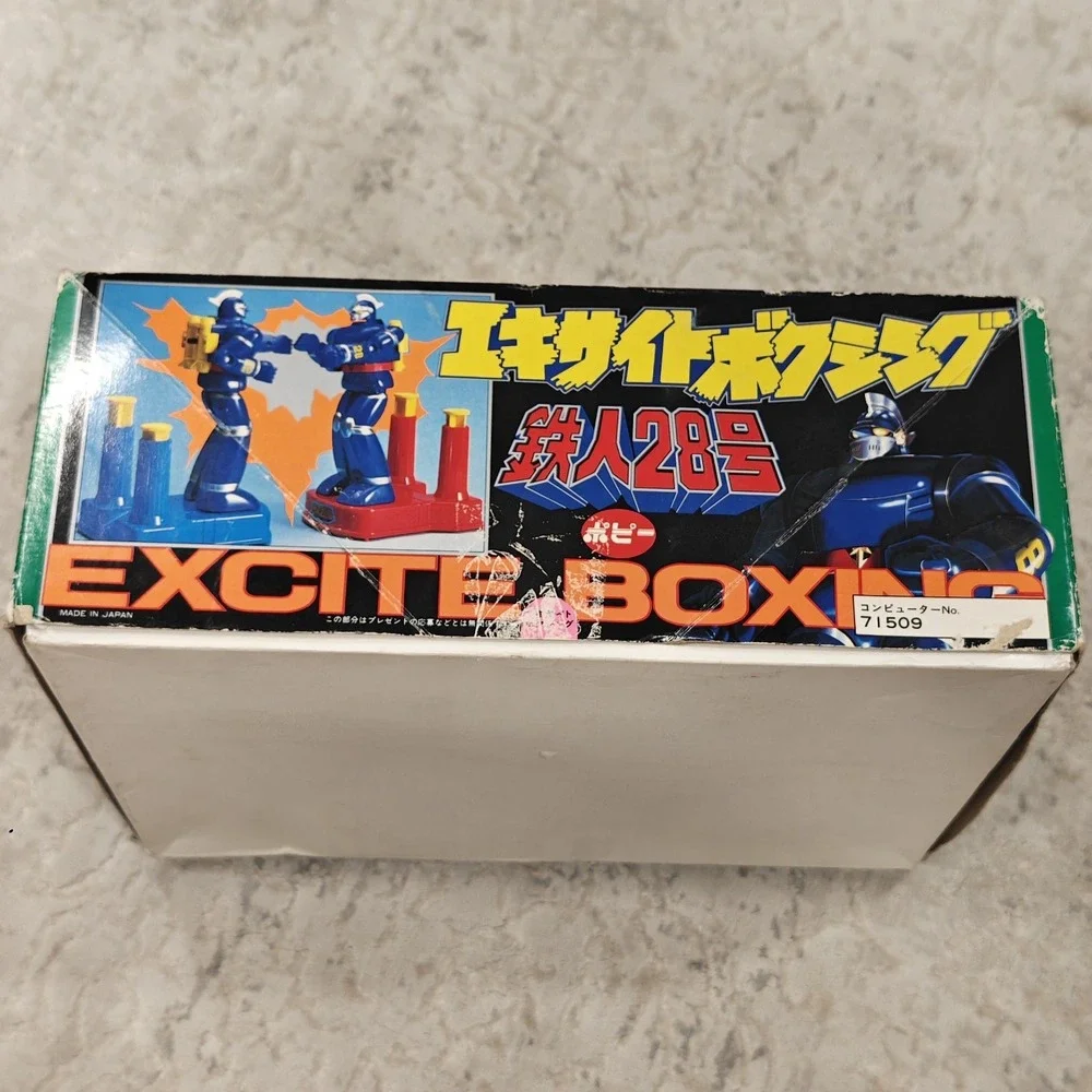 TETSUJIN 28 Excite Boxing Original – POPY Japan 1980 Boxed Rare Gigantor - Picture 14 of 15